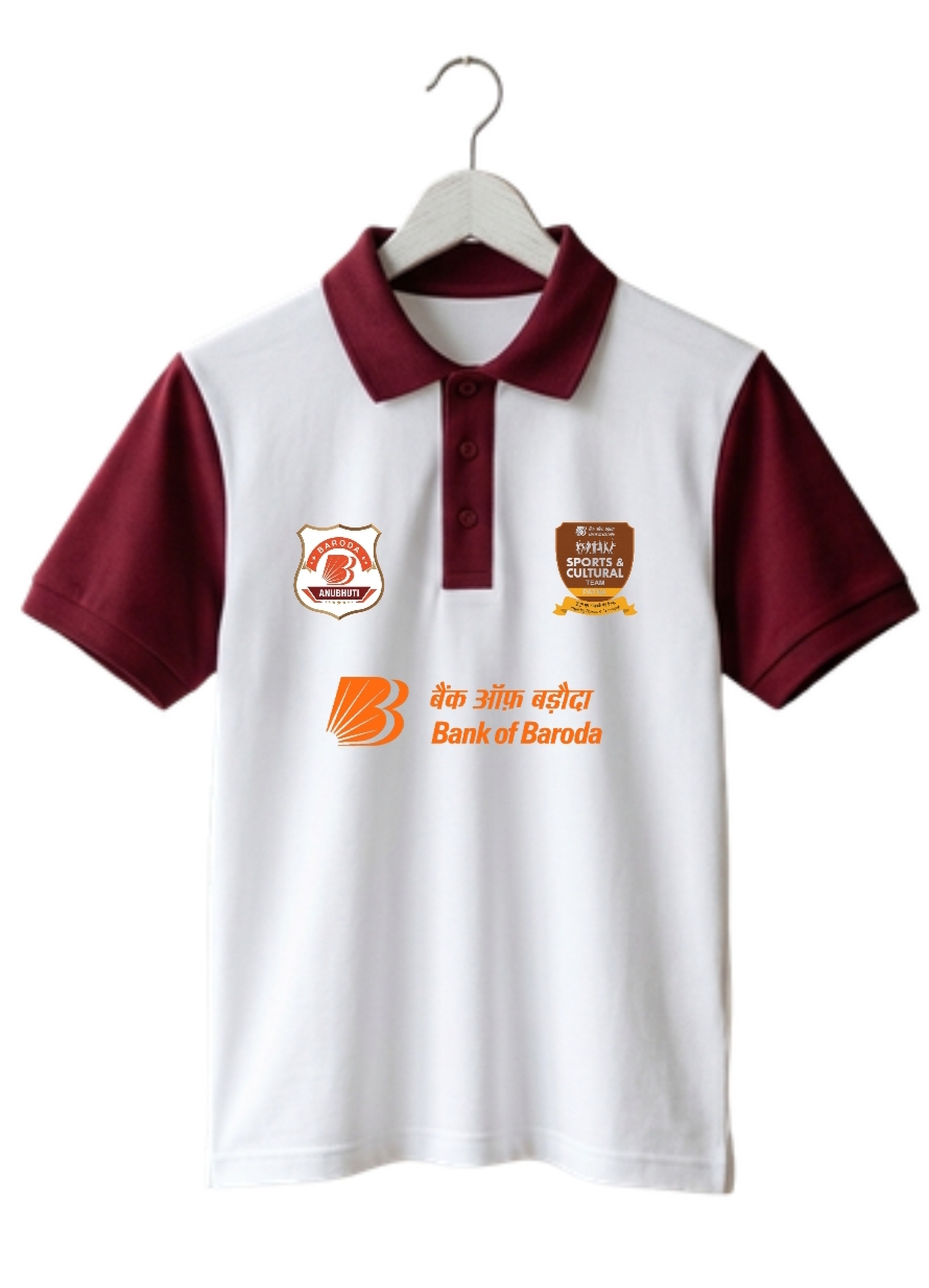 Bank of Baroda Polo Front Design