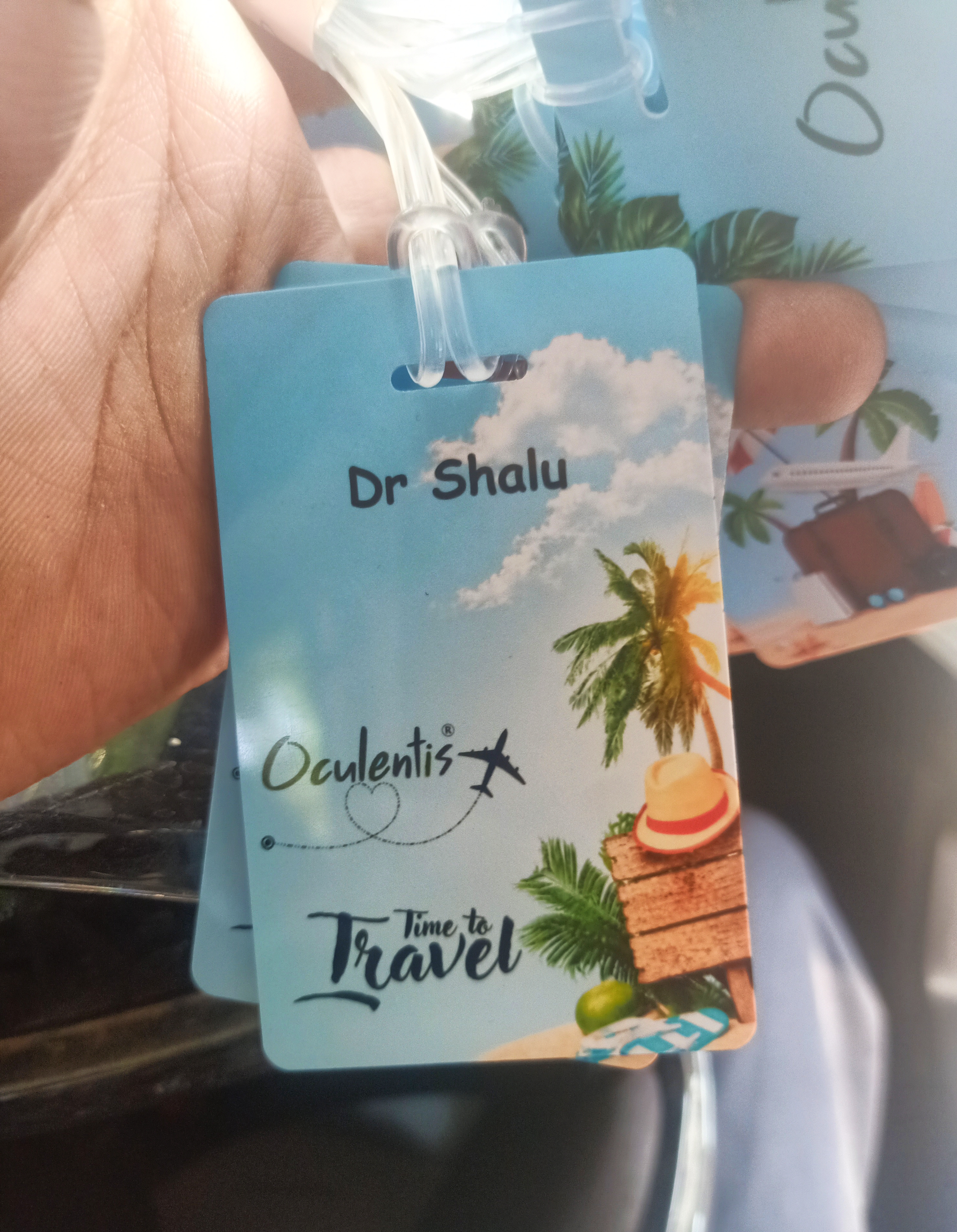 Oculentis Luggage Tag